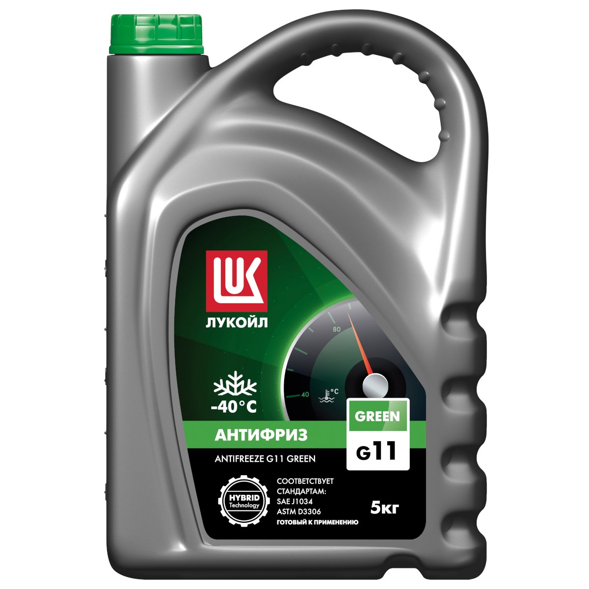ЛУКОЙЛ АНТИФРИЗ G11 Green 5 л