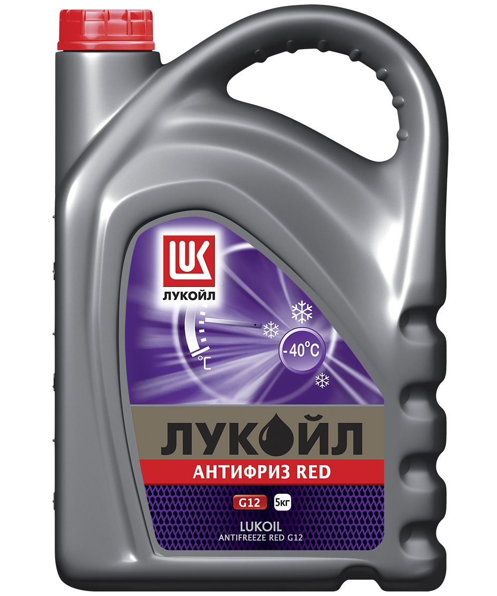 ЛУКОЙЛ АНТИФРИЗ G12 Red 5 кг
